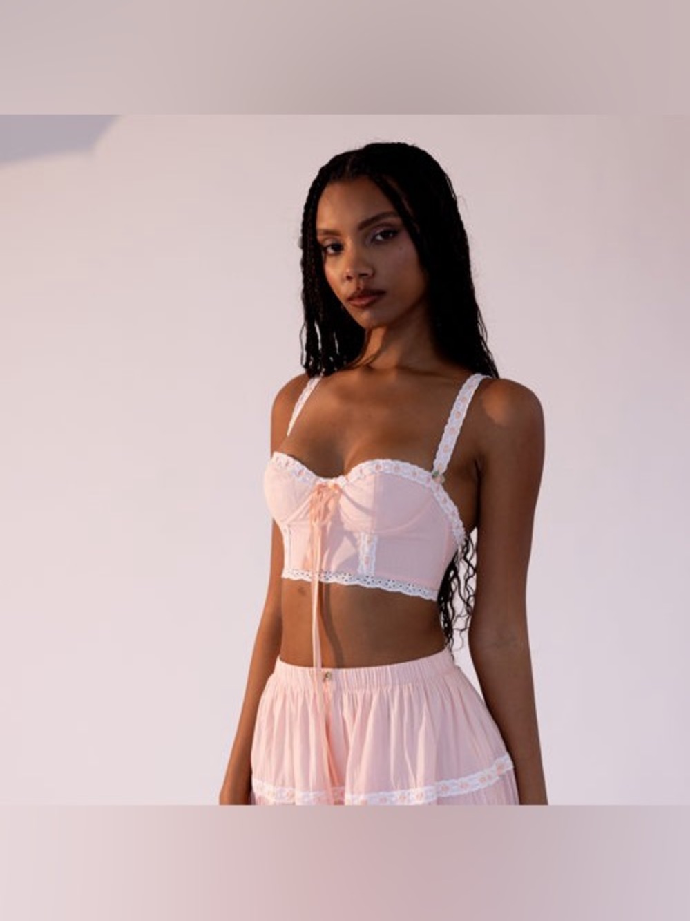Kitteny Anuk midi skirt and Angele top set